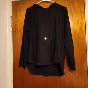 Michael Kors Black Hoodie Sweater
